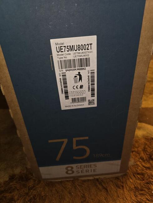 Telewizor Samsung 75 UE75MU8002TXXH LED UHD