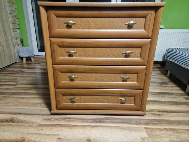 Komoda z szufladami jasno/ciemny dąb