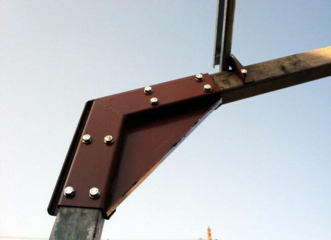 Konstrukcja stalowa z profila zamkniętego ocynkowanego 6,5x6