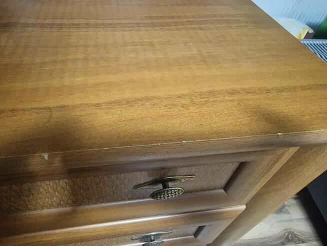 Komoda z szufladami jasno/ciemny dąb