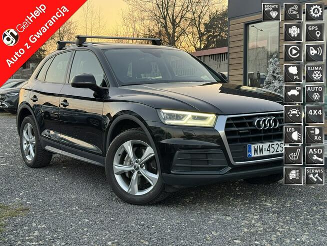 Audi Q5 Salon Polska Poleasingowy I właściciel Serwis ASO VAT 23% Bezwypadkowy
