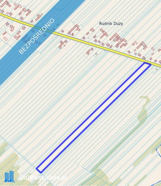 Działka pod zabudowę jednorodzinną mieszkaniową