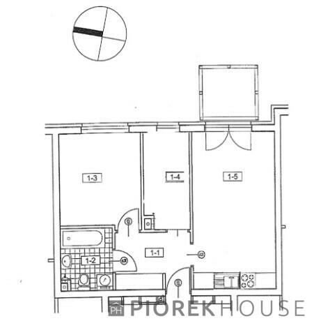 3-pokojowe mieszkanie w Wesołej