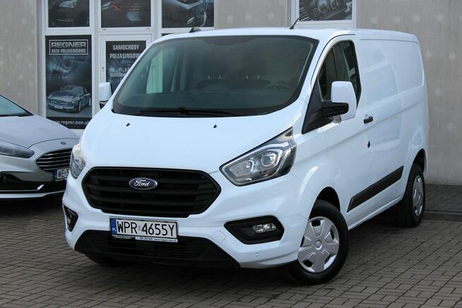 Ford Transit Custom 3-osobowy FV23% 130KM VAT-1 Parktronic Tempomat Gwarancja