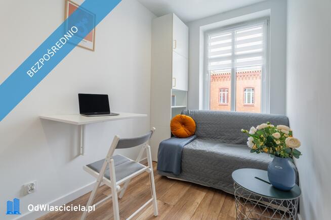 Kawalerka w centrum Szczecina , internet w cenie.