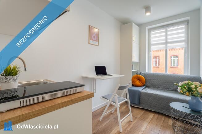 Kawalerka w centrum Szczecina , internet w cenie.