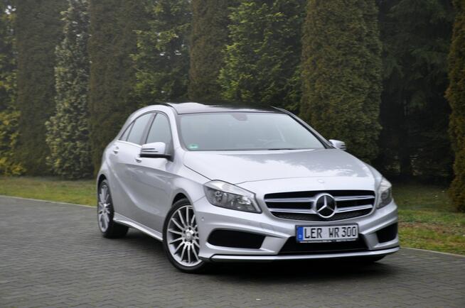Mercedes A 180 1.6i(122KM)*AMG*Radar*Navi*Klima*Skóry*2xParkt*F1*Panorama*Alu18"ASO