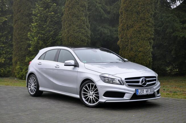 Mercedes A 180 1.6i(122KM)*AMG*Radar*Navi*Klima*Skóry*2xParkt*F1*Panorama*Alu18"ASO