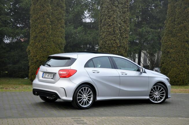 Mercedes A 180 1.6i(122KM)*AMG*Radar*Navi*Klima*Skóry*2xParkt*F1*Panorama*Alu18"ASO