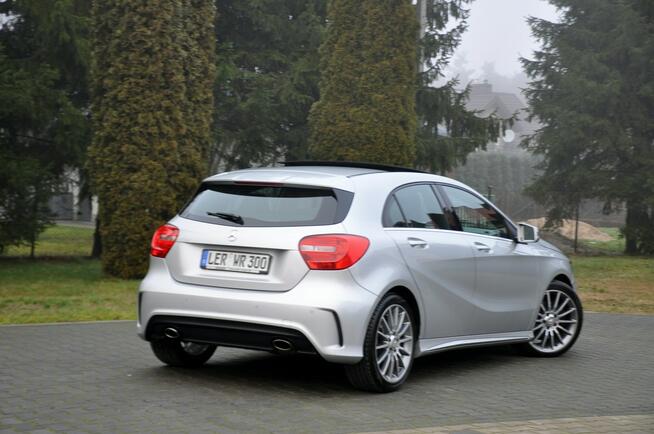 Mercedes A 180 1.6i(122KM)*AMG*Radar*Navi*Klima*Skóry*2xParkt*F1*Panorama*Alu18"ASO