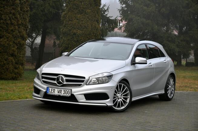 Mercedes A 180 1.6i(122KM)*AMG*Radar*Navi*Klima*Skóry*2xParkt*F1*Panorama*Alu18"ASO