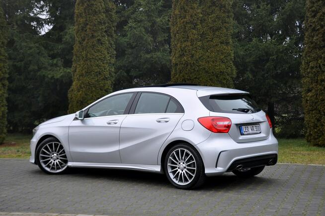Mercedes A 180 1.6i(122KM)*AMG*Radar*Navi*Klima*Skóry*2xParkt*F1*Panorama*Alu18"ASO