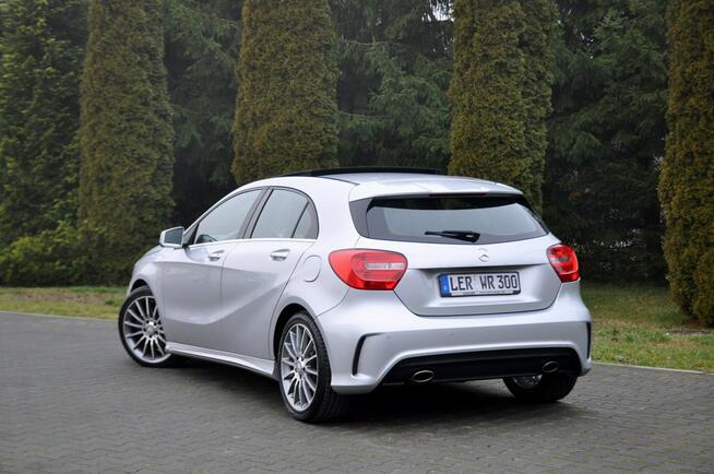 Mercedes A 180 1.6i(122KM)*AMG*Radar*Navi*Klima*Skóry*2xParkt*F1*Panorama*Alu18"ASO