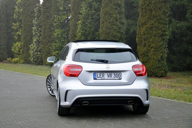 Mercedes A 180 1.6i(122KM)*AMG*Radar*Navi*Klima*Skóry*2xParkt*F1*Panorama*Alu18"ASO