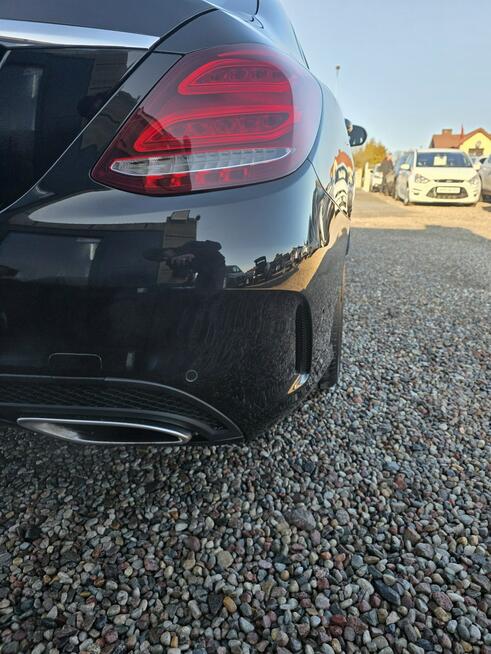Mercedes C 200 2.0 185ps Benzyna Automat Full LED Navi Alusy 18 AMG Gwarancja