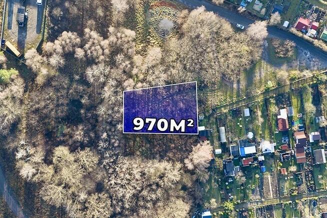 Działka mieszkaniowo-usługowa 970 m², MPZP