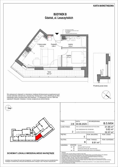Mieszkanie Gdańsk Zaspa, Leszczyńskich