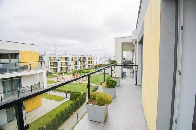 Nowoczesne 2 pokoje z dużą loggią Korfantego 39m2