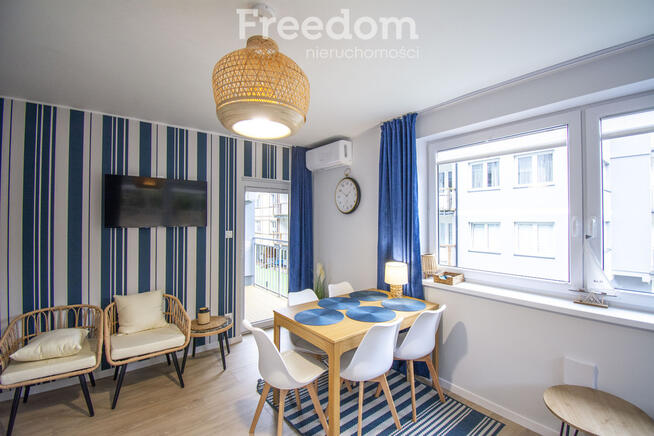 Apartament 42m2, 500 m od morza, Dębina, Rowy