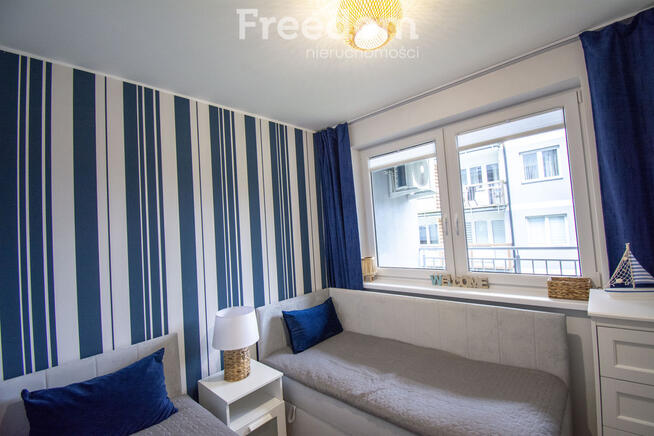 Apartament 42m2, 500 m od morza, Dębina, Rowy