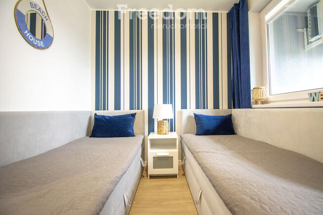Apartament 42m2, 500 m od morza, Dębina, Rowy