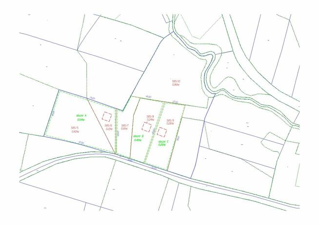 Działka budowlana Zwiernik gm. Pilzno