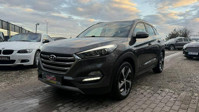 Hyundai Tucson 1.7 Crdi Navi kamera skóry ledy bezwypadkowy zamiana serwis 1.r.gwaran