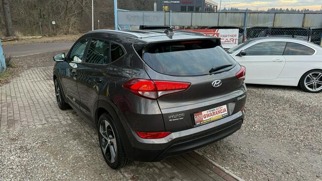 Hyundai Tucson 1.7 Crdi Navi kamera skóry ledy bezwypadkowy zamiana serwis 1.r.gwaran