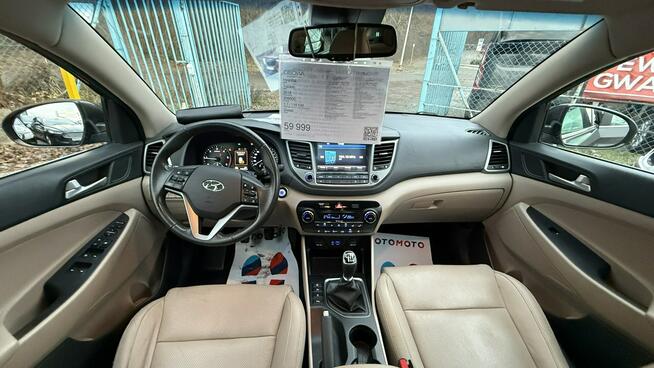 Hyundai Tucson 1.7 Crdi Navi kamera skóry ledy bezwypadkowy zamiana serwis 1.r.gwaran