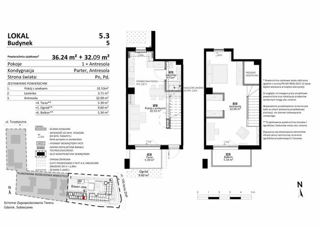 Mieszkanie Gdańsk Sobieszewo, Turystyczna