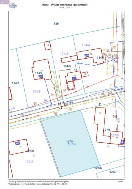 Działka Gołębiew Nowy gm. Kutno