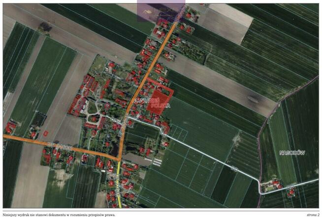 Działka budowlana Nowa Wieś gm. Kutno