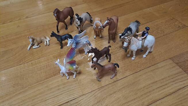 Sprzedam na sztuki lub w całości dziecięce koniki.