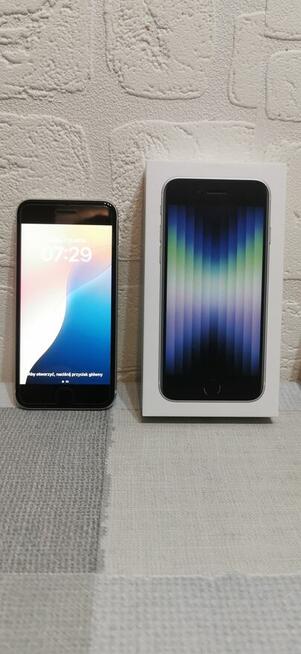 iPhone SE 2022 64GB/Ram 4GB/ 5G Biały-stan idealny