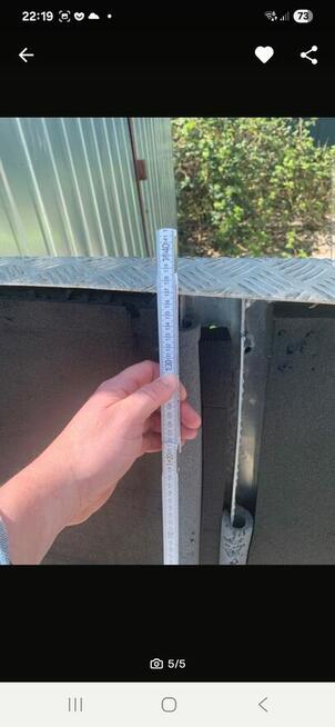 sprzedam plyte aluminiową ryflowaną