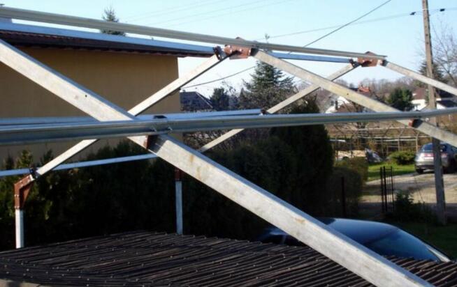 Konstrukcja stalowa z profila zamkniętego ocynkowanego 6,5x6