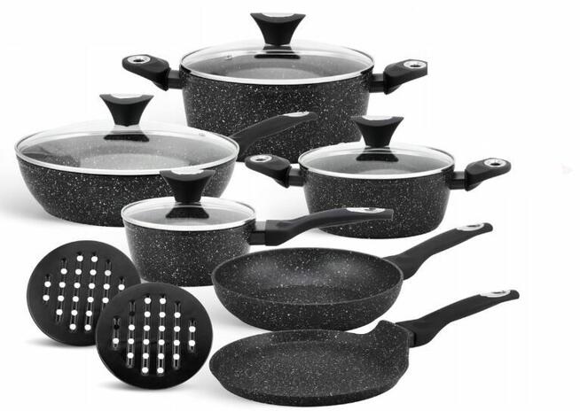 Zestaw klonberg kompletny szary i czarny 279zl