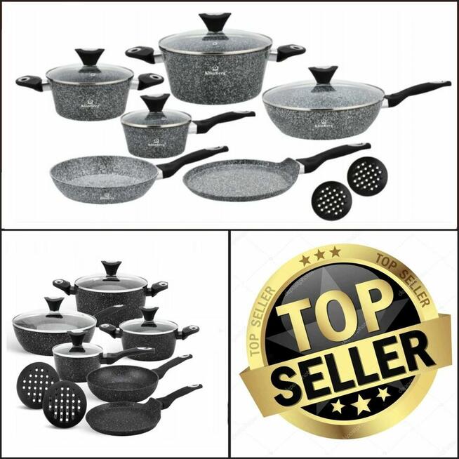 Zestaw klonberg kompletny szary i czarny 279zl