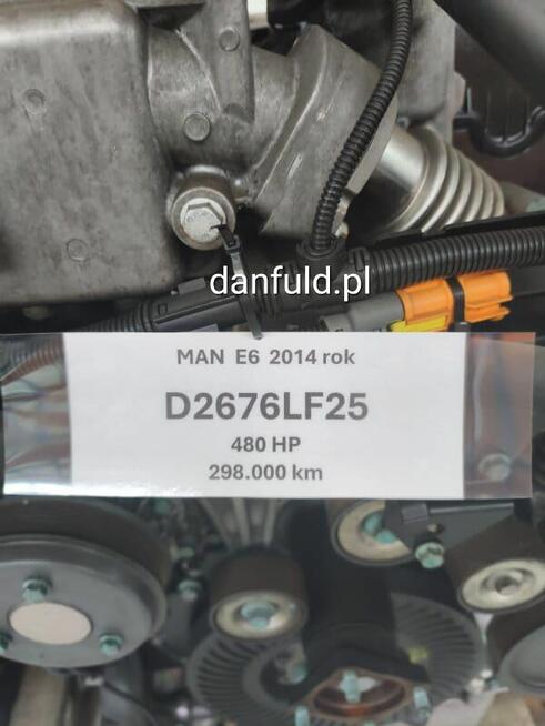 Silnik kompletny MAN D2676LF25 E6