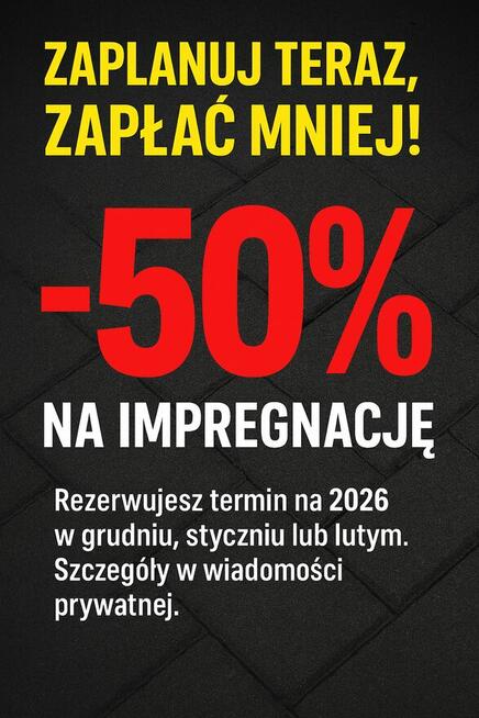 Mycie ciśnieniowe kostka elewacja dach