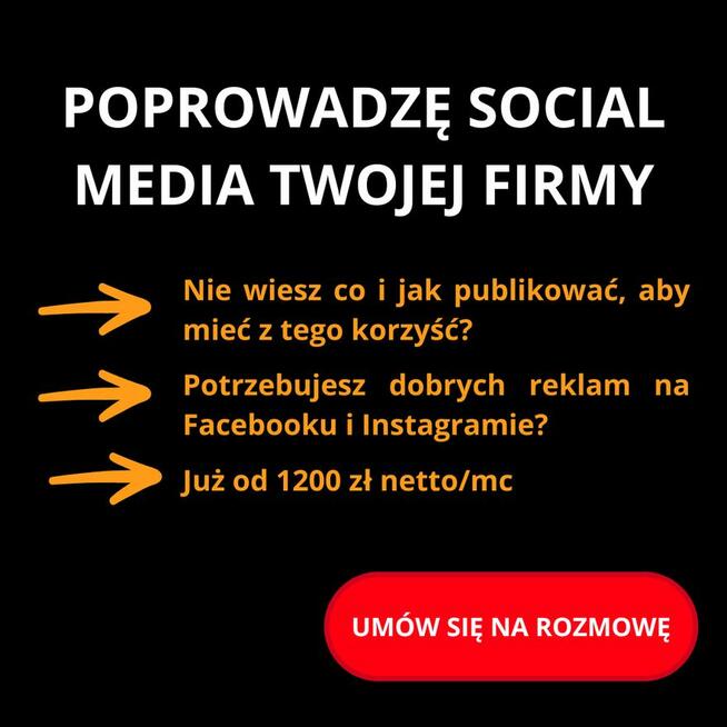 Poprowadzę Twoje social media