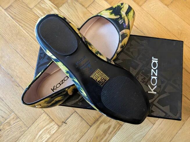 Balerinki Kazar 38 dł. wkładki 23cm NOWE