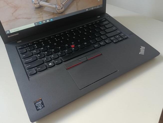 Lenovo T450 i5 vPro/8GB RAM/180GB SSD/14/dwie bat./1,74 kg/