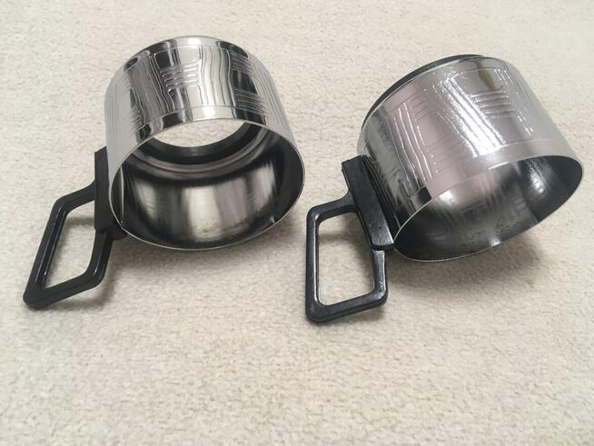 Stare koszyczki szklanki PRL