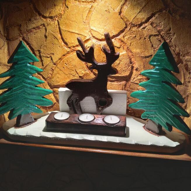 Świeczniki świąteczne