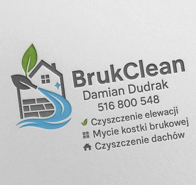 Mycie ciśnieniowe kostka elewacja dach