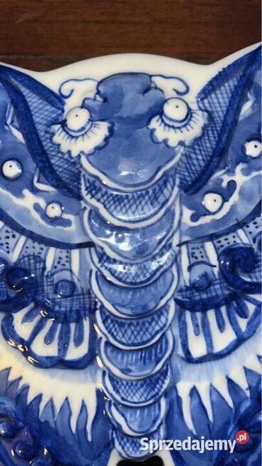 Ćma- puzderko na kadzidła - chińska porcelana