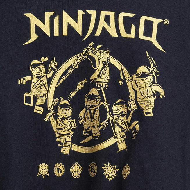 134 Bluza z kapturem Lego Ninjago czarna