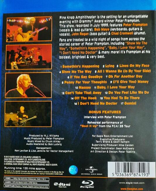 Blu Ray Nowy- Polecam Koncert na Blu Ray ALICE COOPER