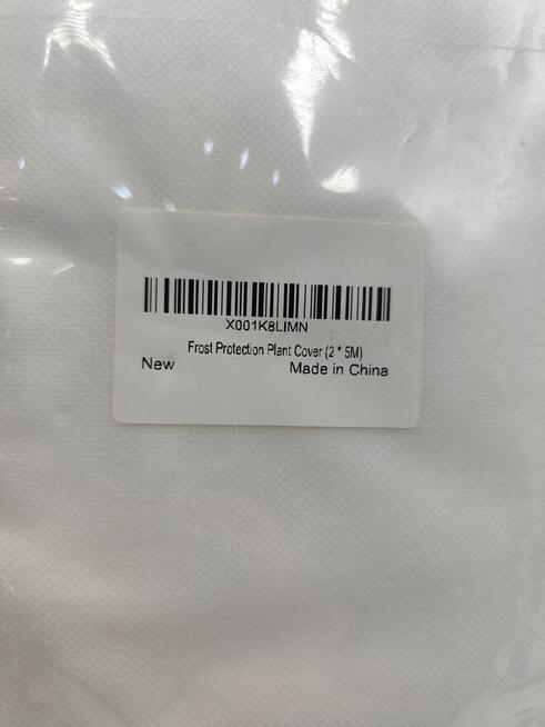 Osłona na rośliny agrowłóknina zimowa 2x5 m nowa